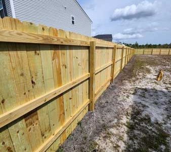 New Fence Installation